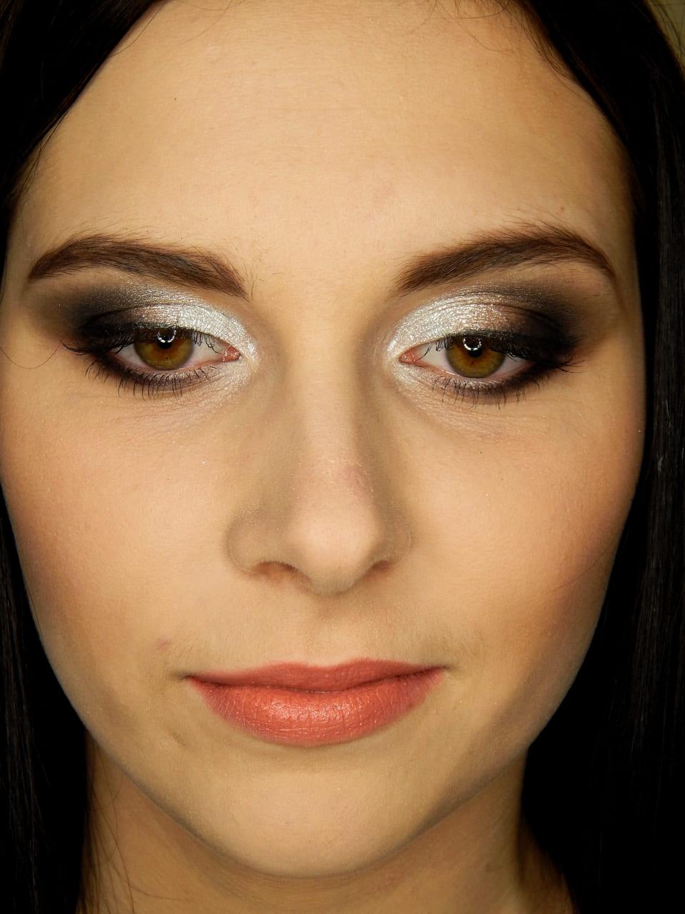 Photo of a model with make-up
