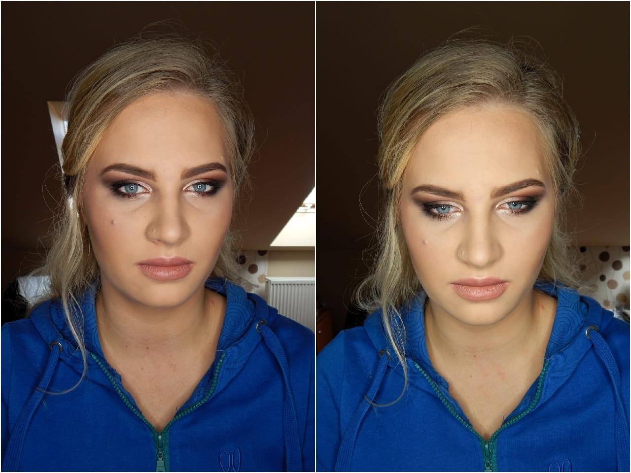 Photo of a model with make-up