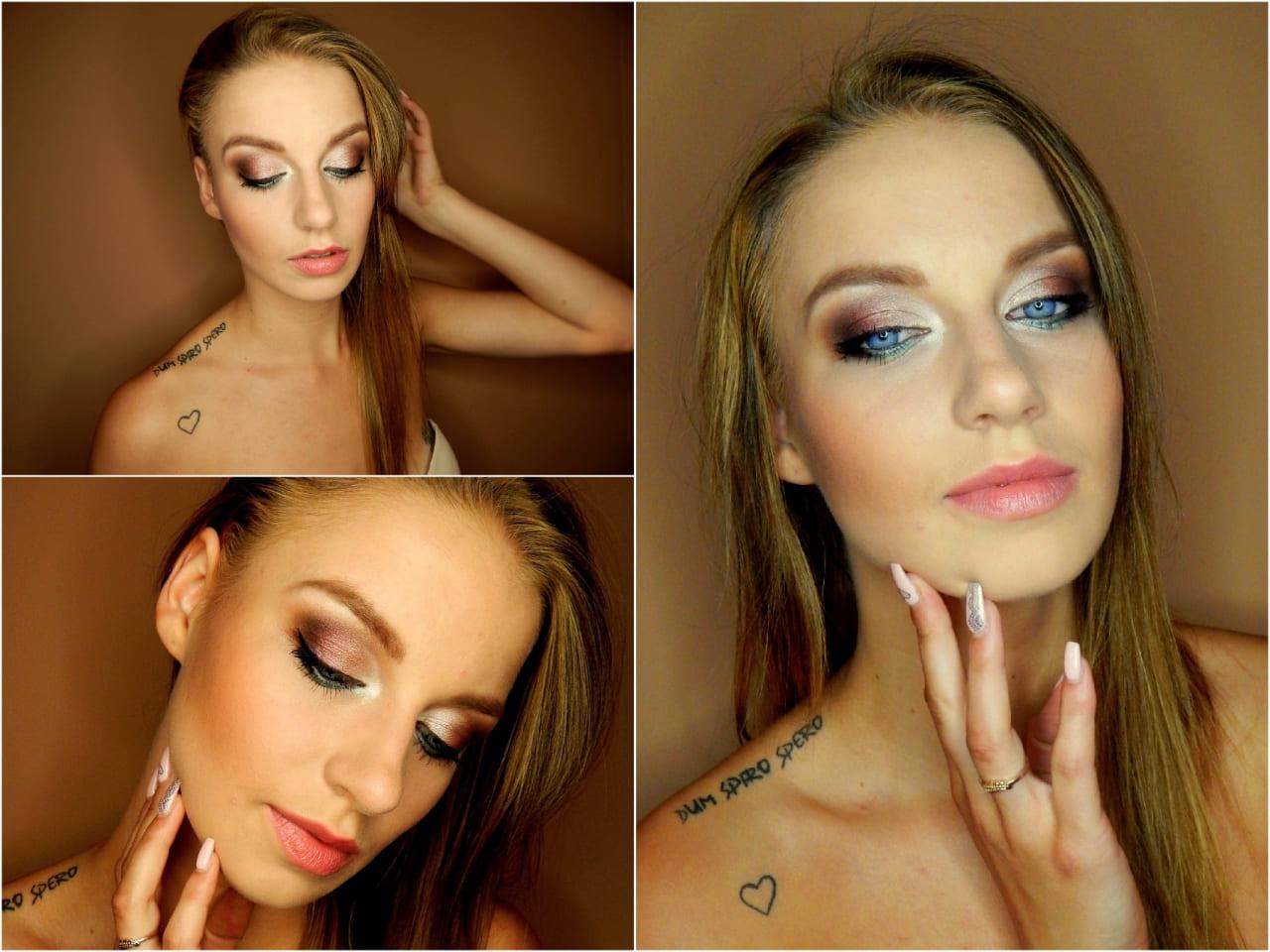 Photo of a model with make-up